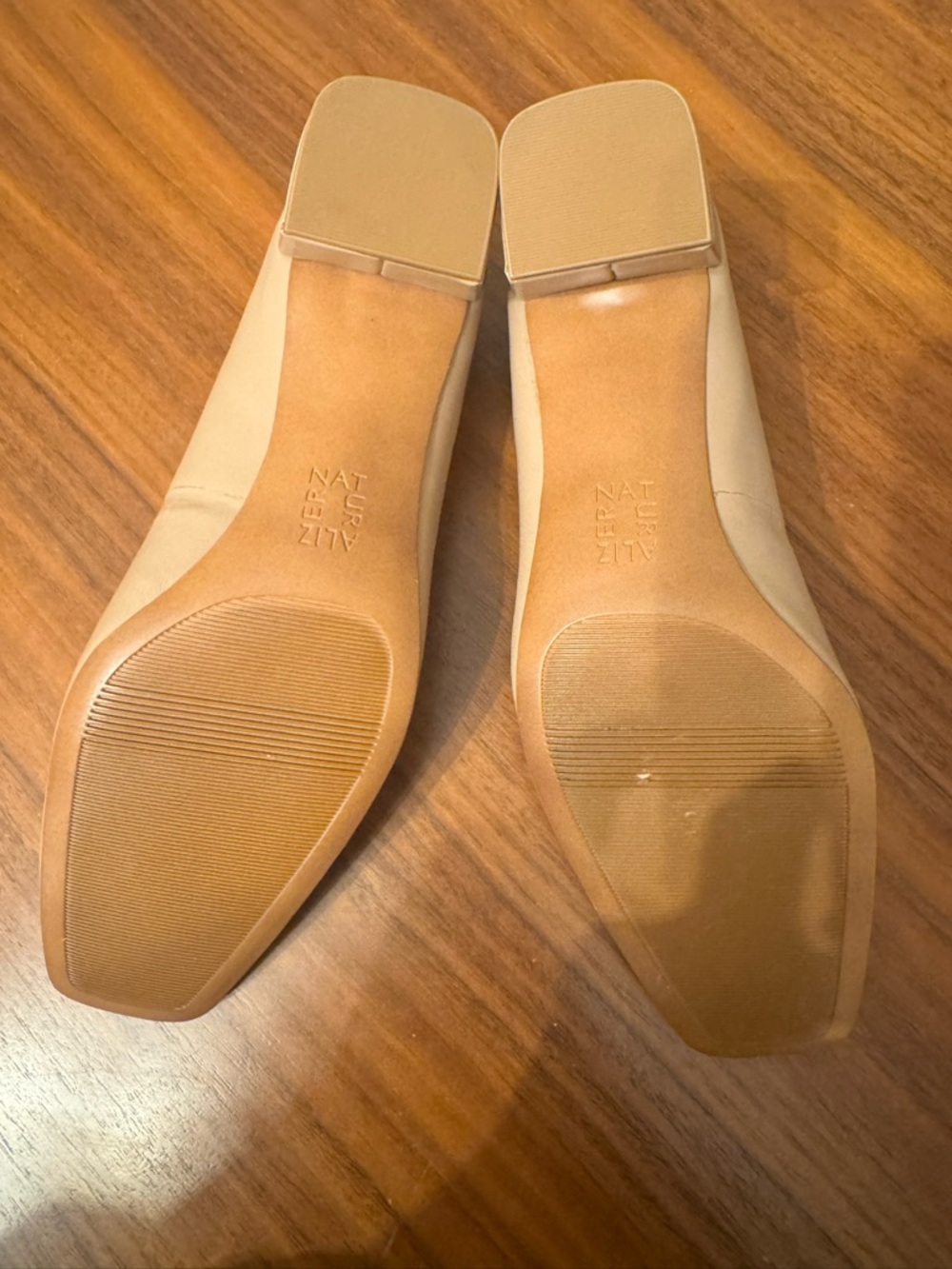 Naturalizer Warner Nude Square Toe Block Heel Pumps 8.5 - Picture 11 of 11